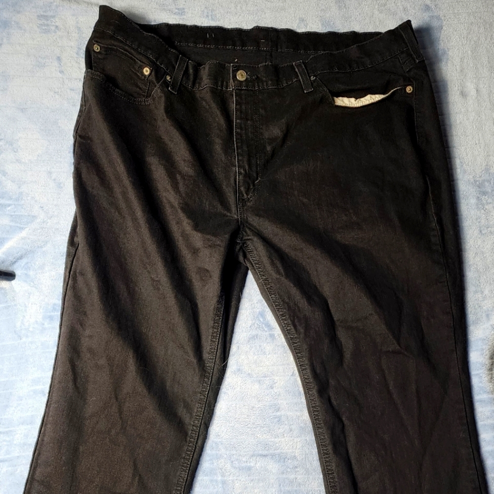 Levi Strauss 541 black jeans 44x30